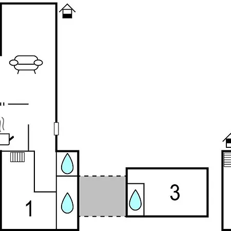 Дом отдыха Three-bedroom In Sur *